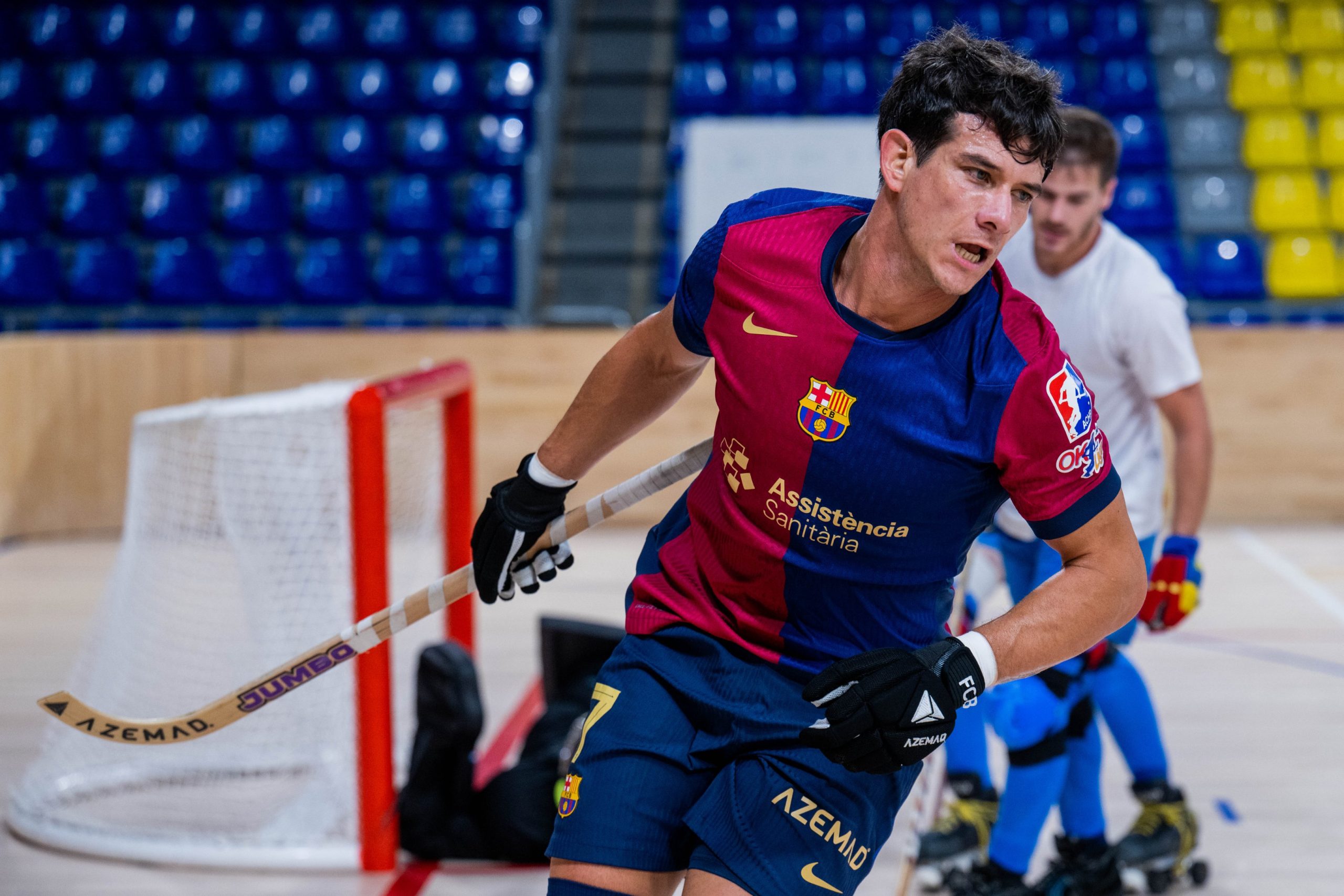 Barça Shines with an Overwhelming 10-1 Victory in the OK League: Historic goal for Pablo Álvarez 1 684bf2f2b6f10 scaled