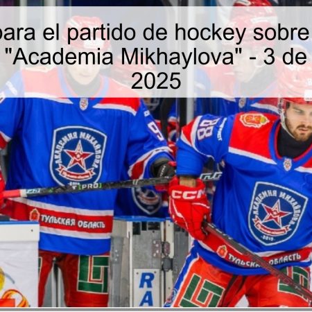 Pronóstico para el partido de hockey sobre hielo: “Belie Medvedi” vs. “Academia Mikhaylova” – 3 de diciembre de 2025