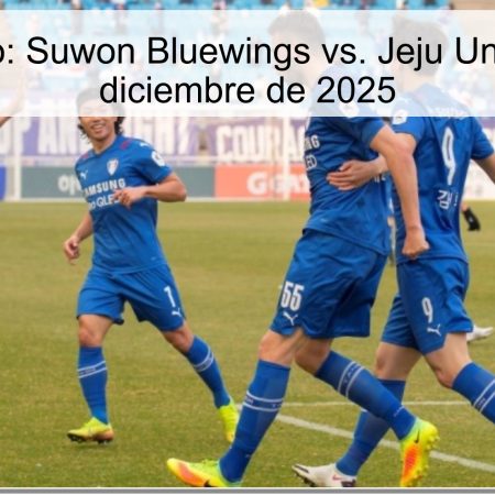 Pronóstico: Suwon Bluewings vs. Jeju United – 3 de diciembre de 2025