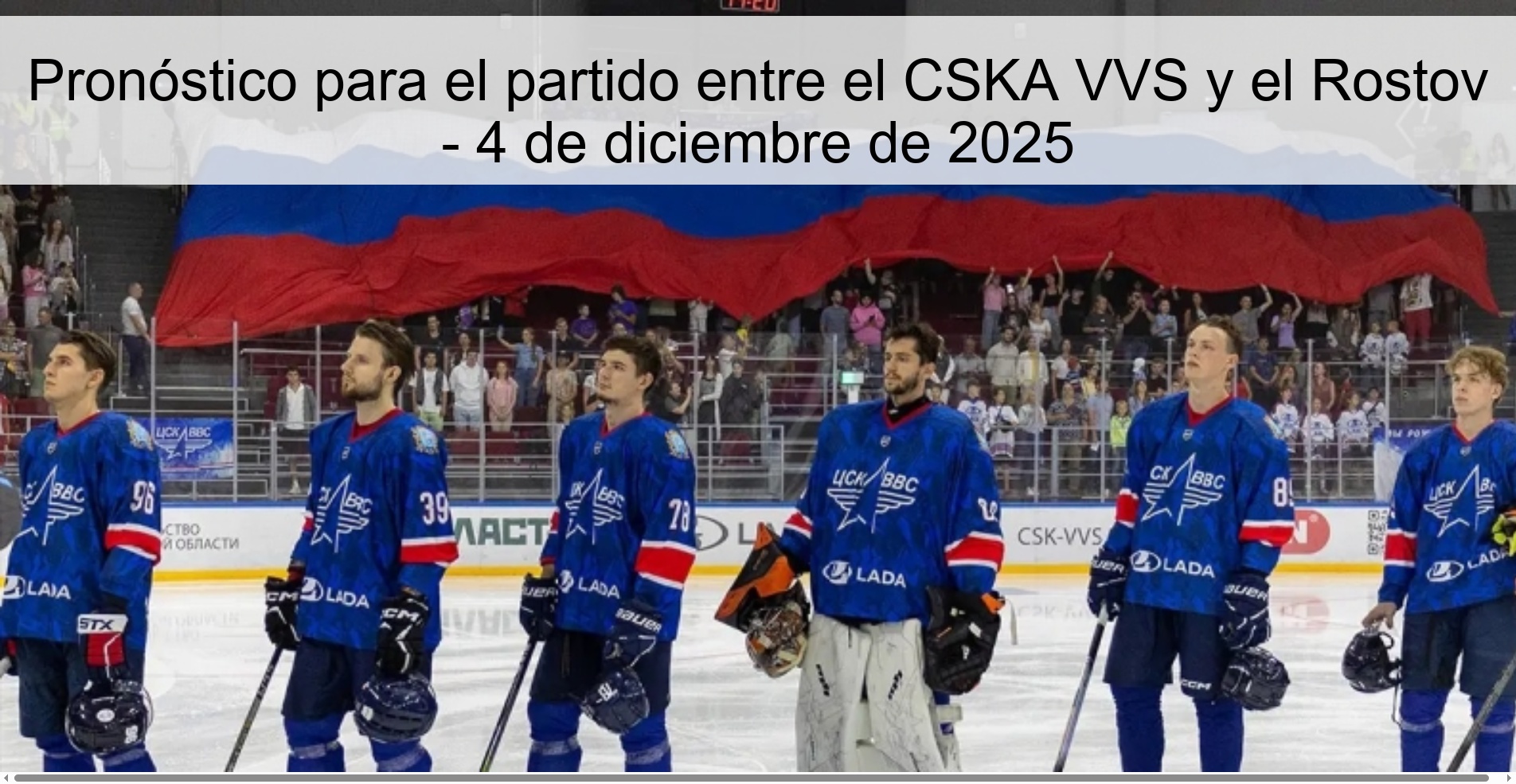 Pronóstico para el partido entre el CSKA VVS y el Rostov - 4 de diciembre de 2025 1 330122