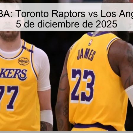 Pronóstico NBA: Toronto Raptors vs Los Angeles Lakers – 5 de diciembre de 2025