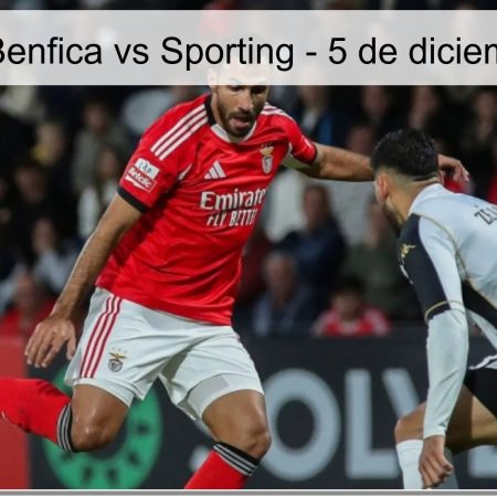 Pronóstico: Benfica vs Sporting – 5 de diciembre de 2025