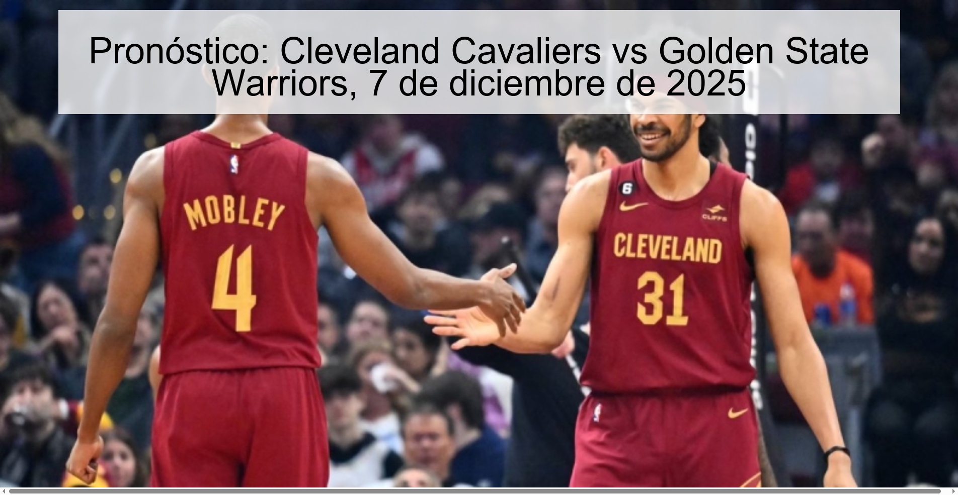 Prediction: Cleveland Cavaliers vs Golden State Warriors, December 7, 2025
