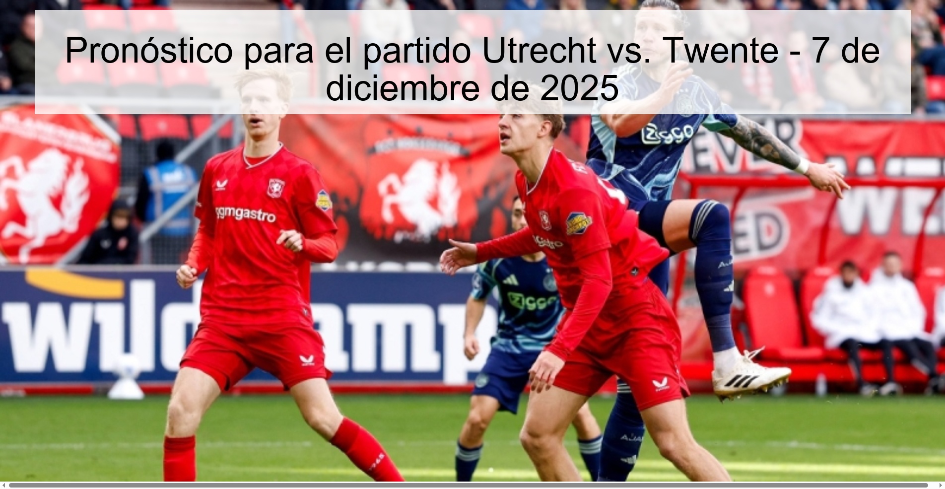 Prediction for the match Utrecht vs. Twente - December 7, 2025
