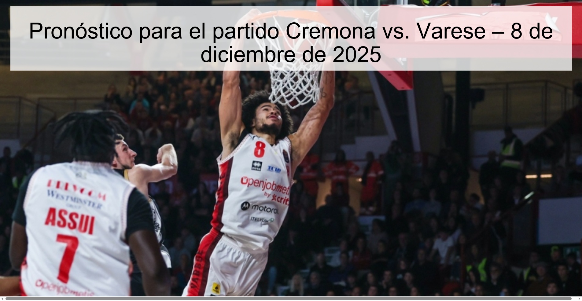 Prediction for the match Cremona vs. Varese – December 8, 2025