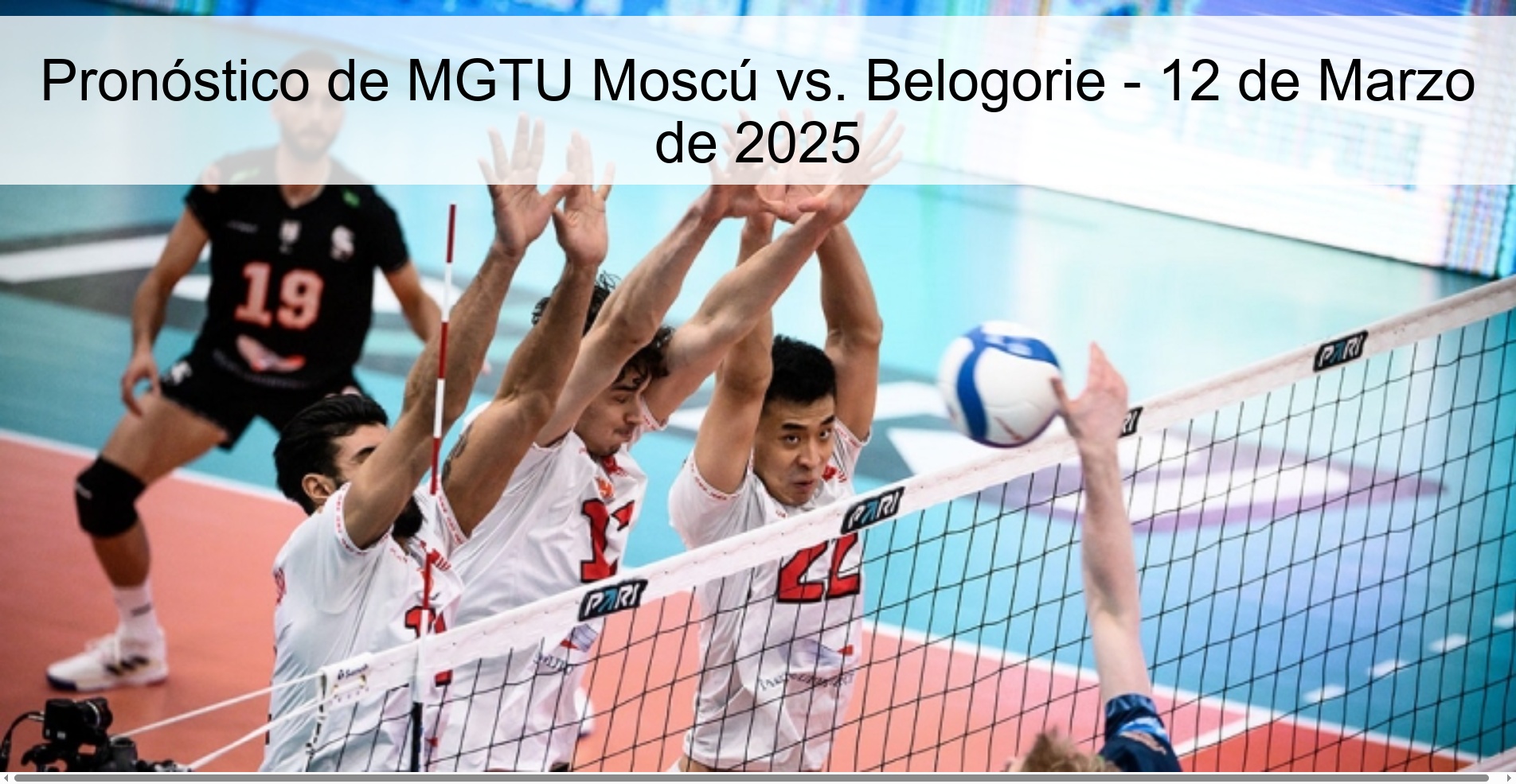 MGTU Moscow vs. Prediction Belogorie - March 12, 2025
