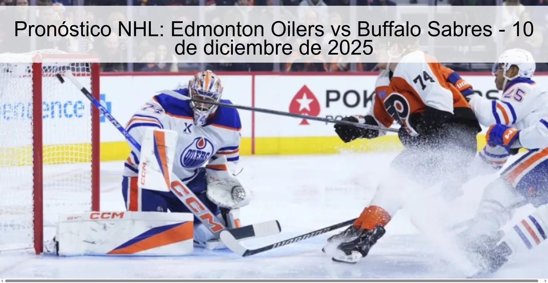 NHL Prediction: Edmonton Oilers vs Buffalo Sabers – December 10, 2025