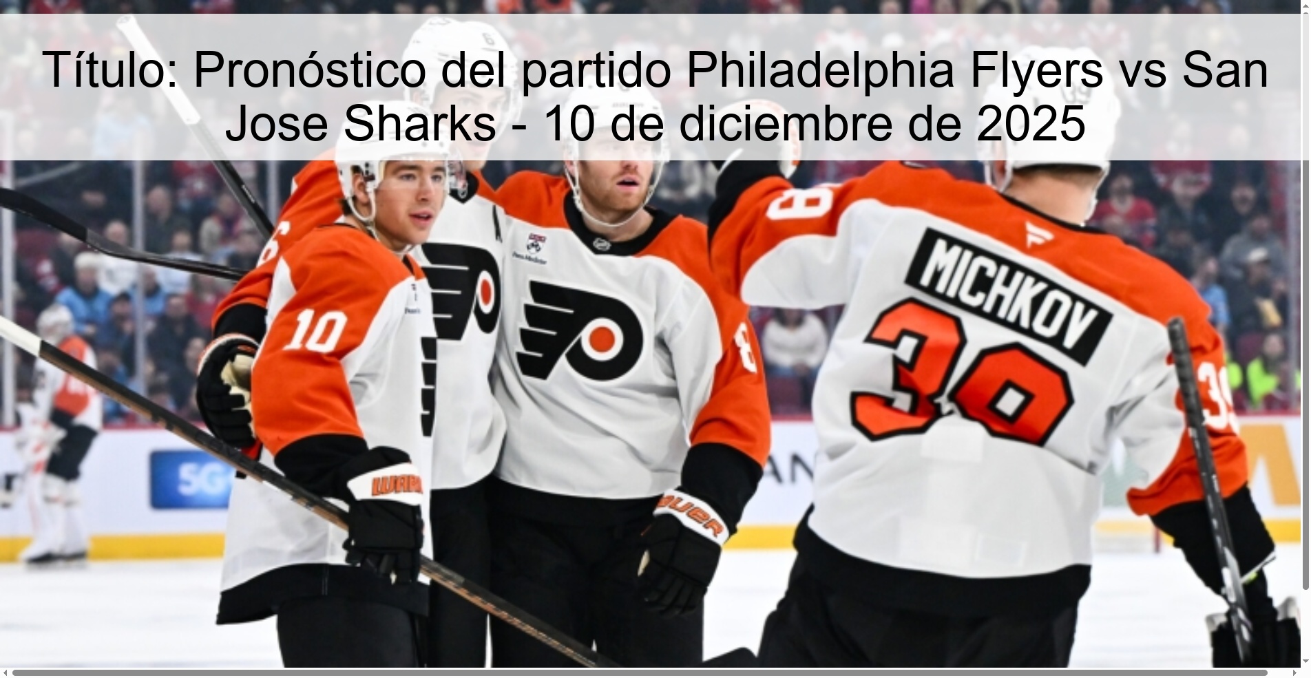 Title: Philadelphia Flyers vs San Jose Sharks Prediction – December 10, 2025