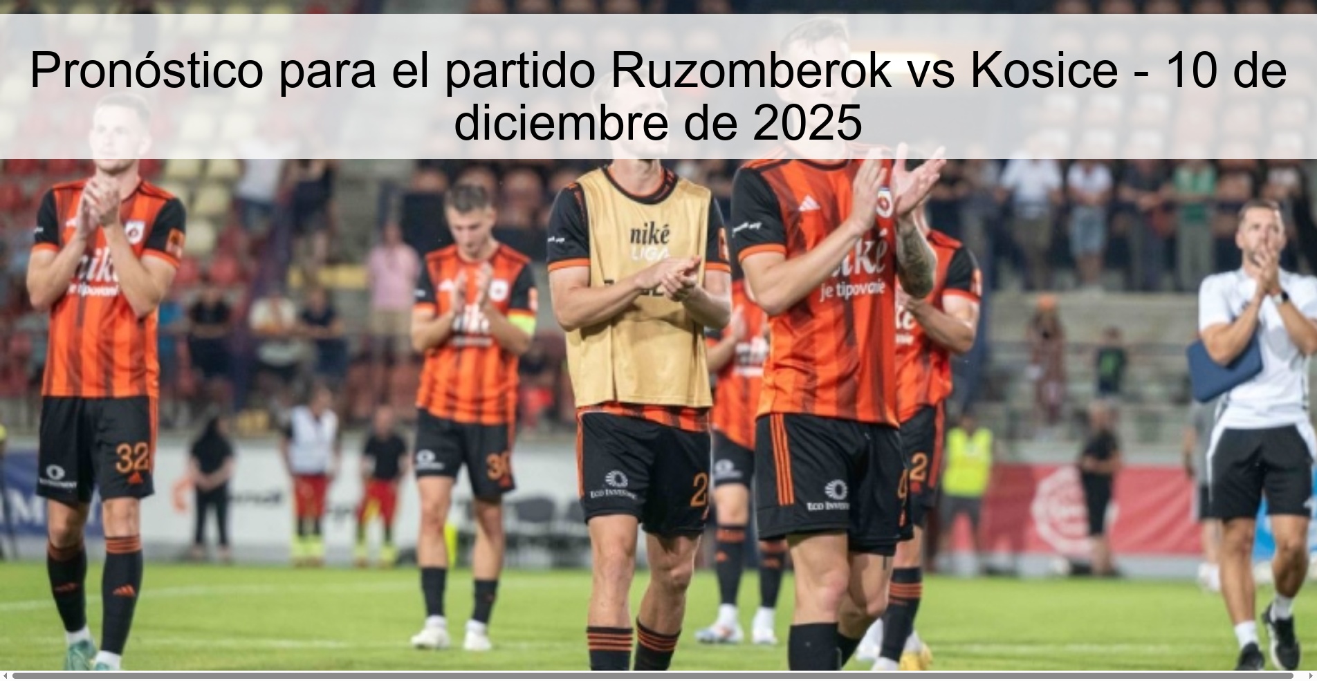 Prediction for the match Ruzomberok vs Kosice - December 10, 2025