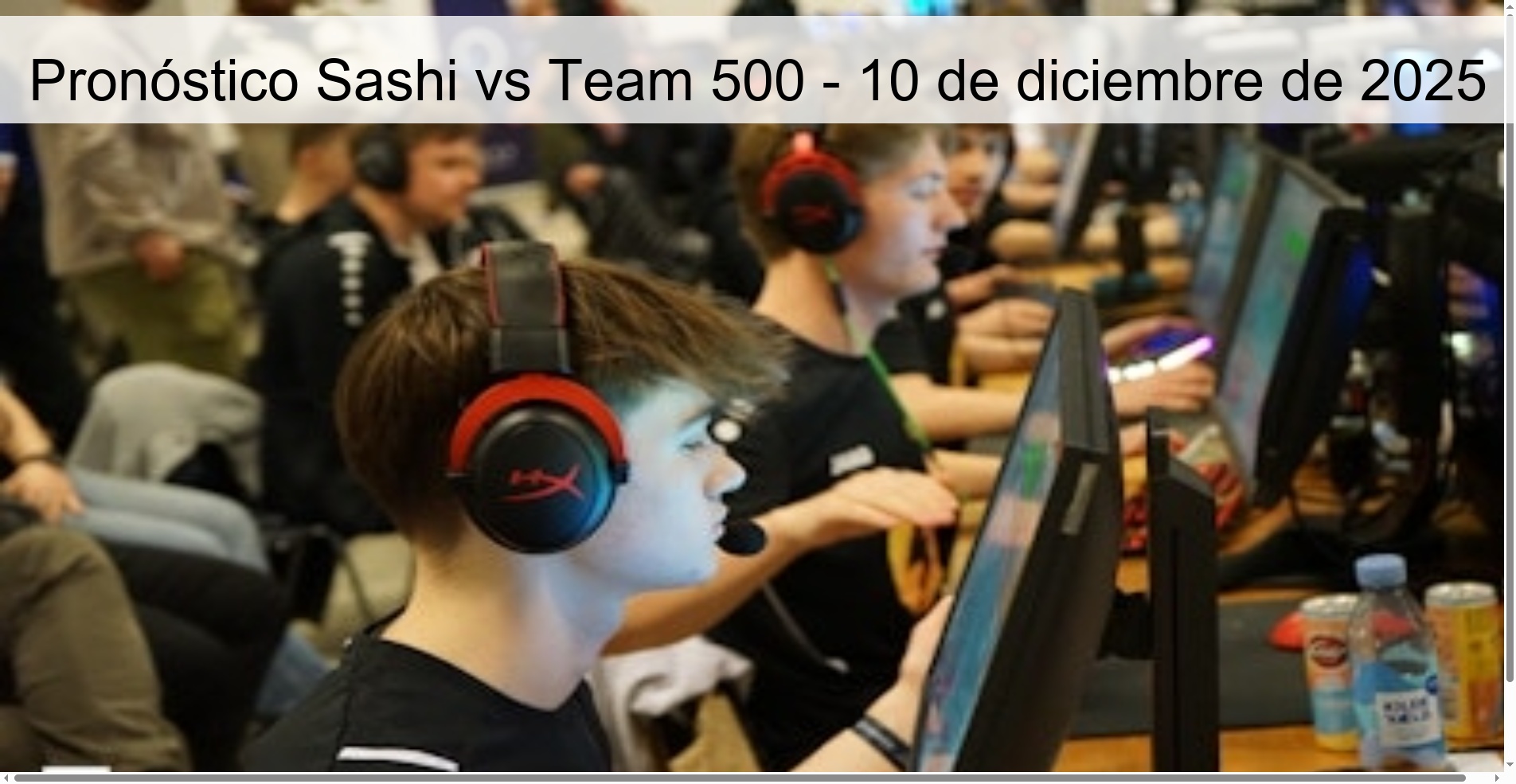 Sashi vs Team 500 Prediction – December 10, 2025