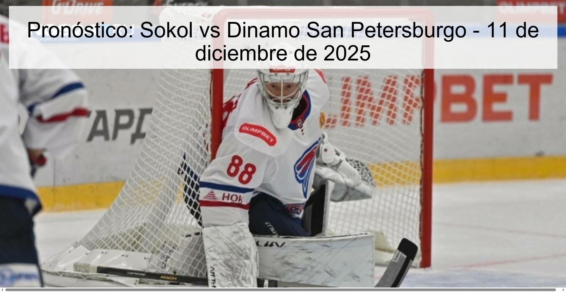 Prediction: Sokol vs Dinamo Saint Petersburg – December 11, 2025