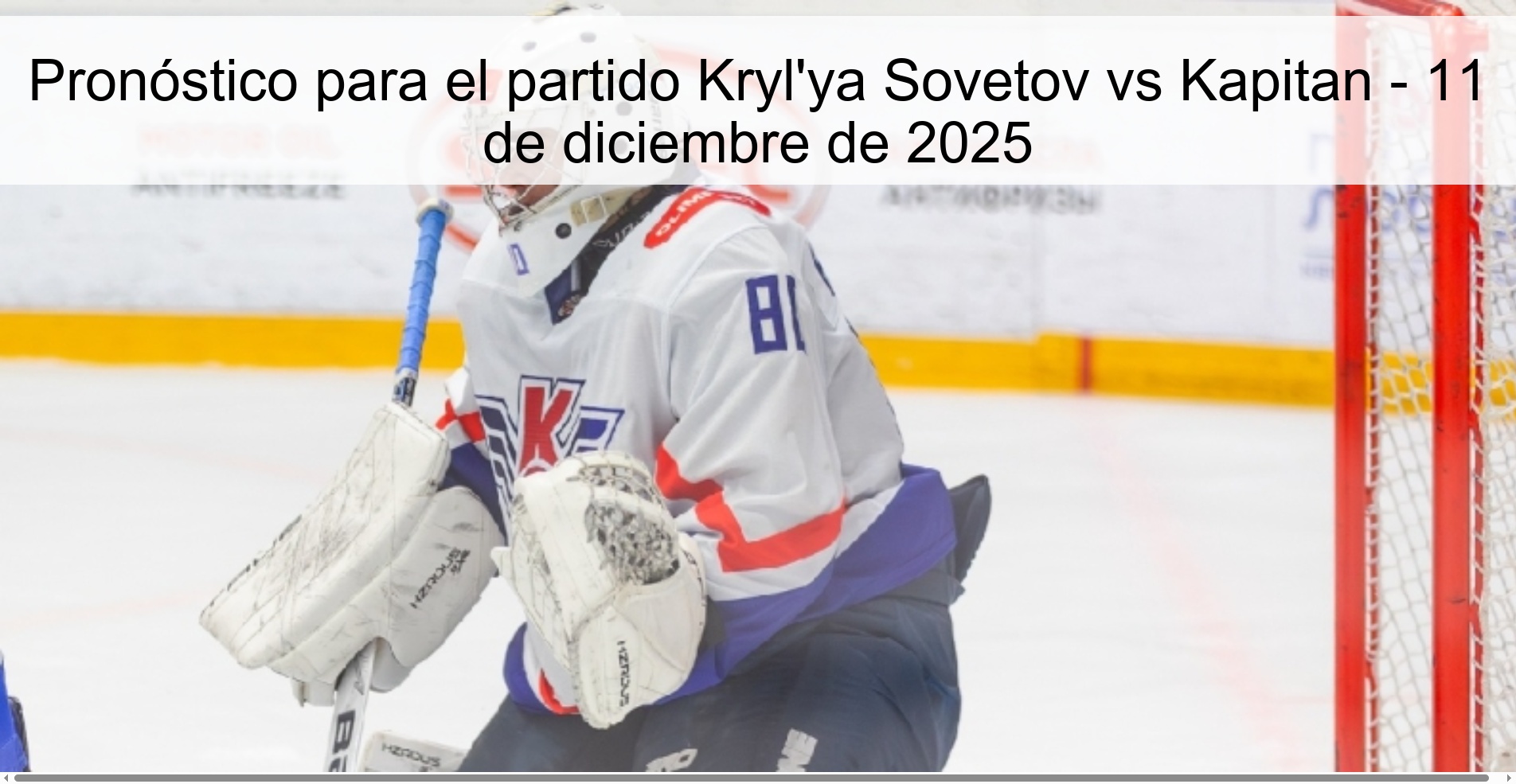 Prediction for the match Kryl'ya Sovetov vs Kapitan - December 11, 2025