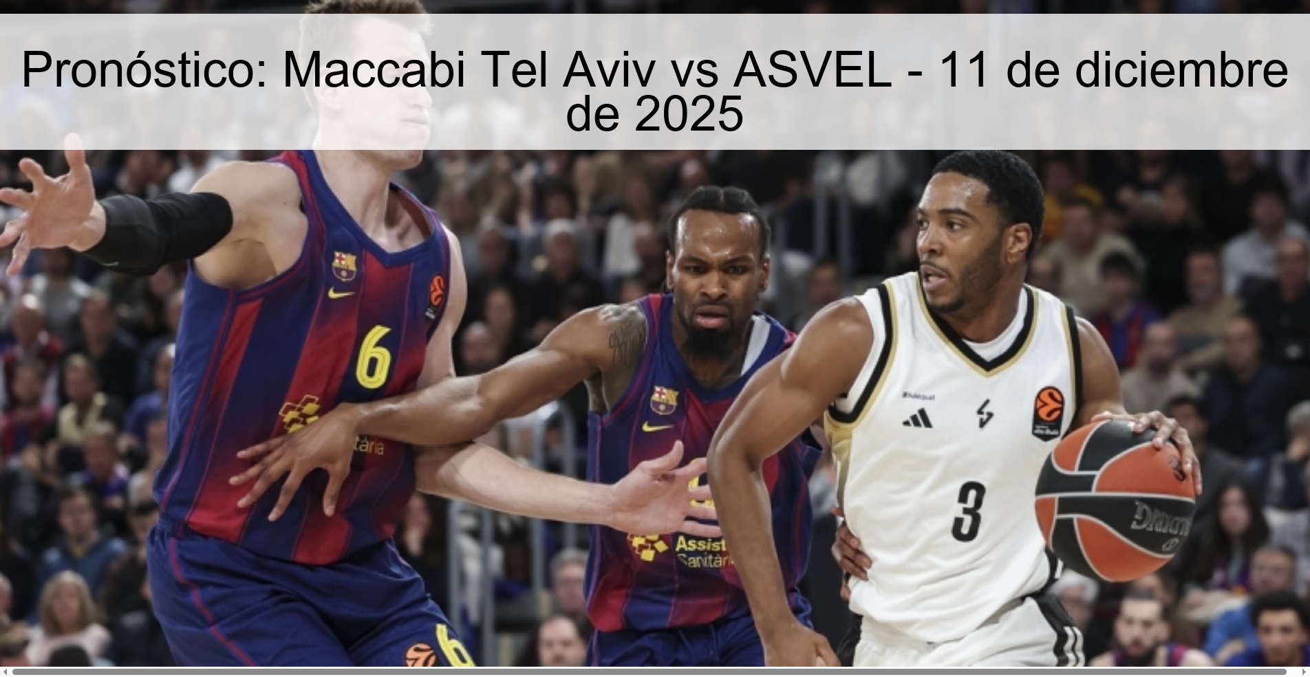 Prediction: Maccabi Tel Aviv vs ASVEL – December 11, 2025