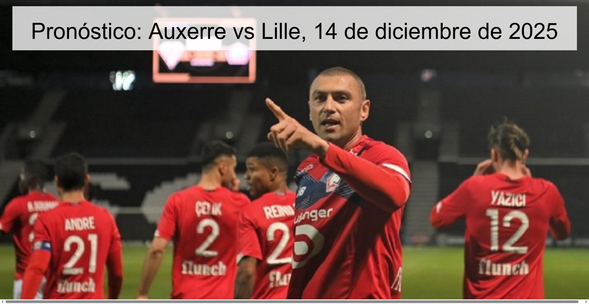 Prediction: Auxerre vs Lille, December 14, 2025