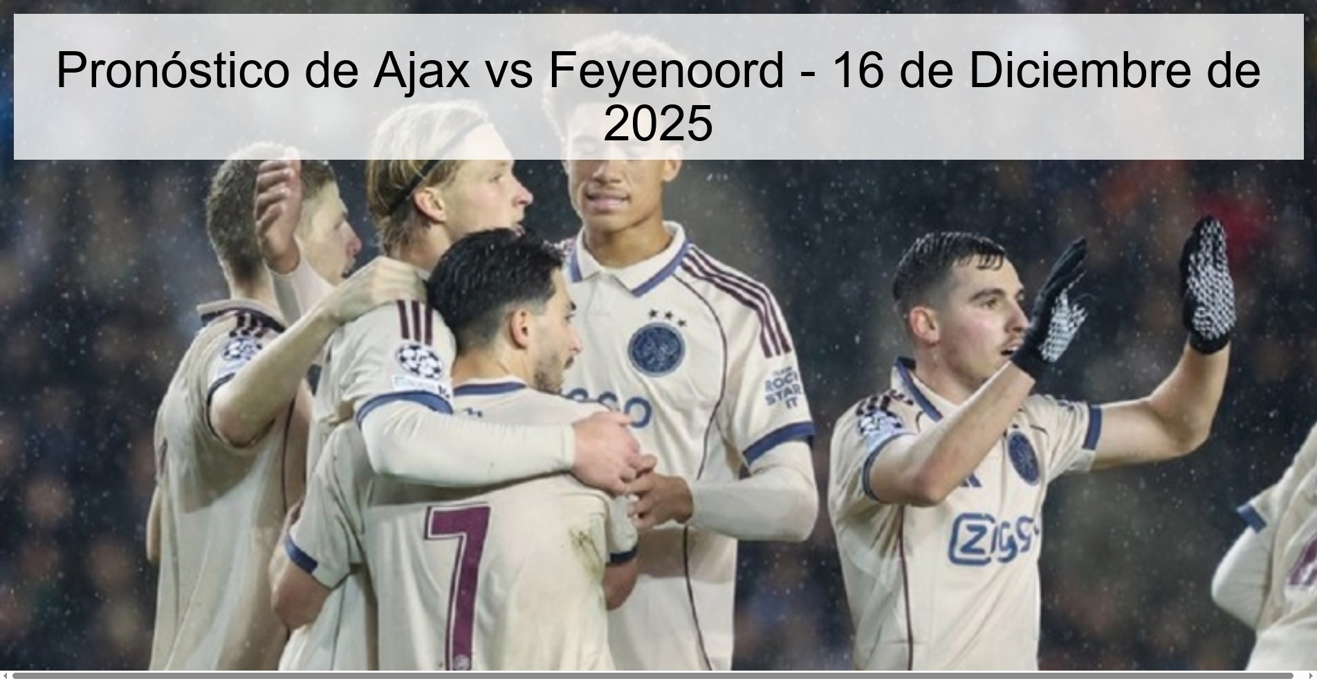 Ajax vs Feyenoord Prediction – December 16, 2025