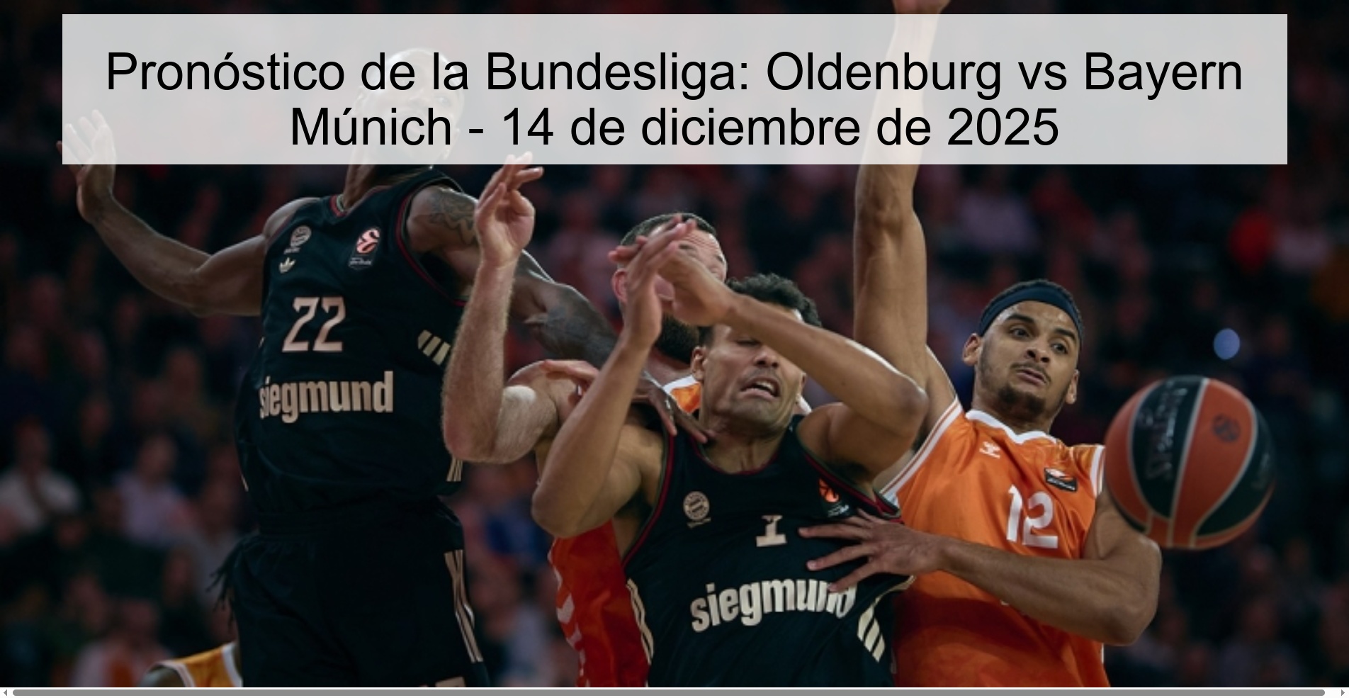 Bundesliga Prediction: Oldenburg vs Bayern Munich – December 14, 2025
