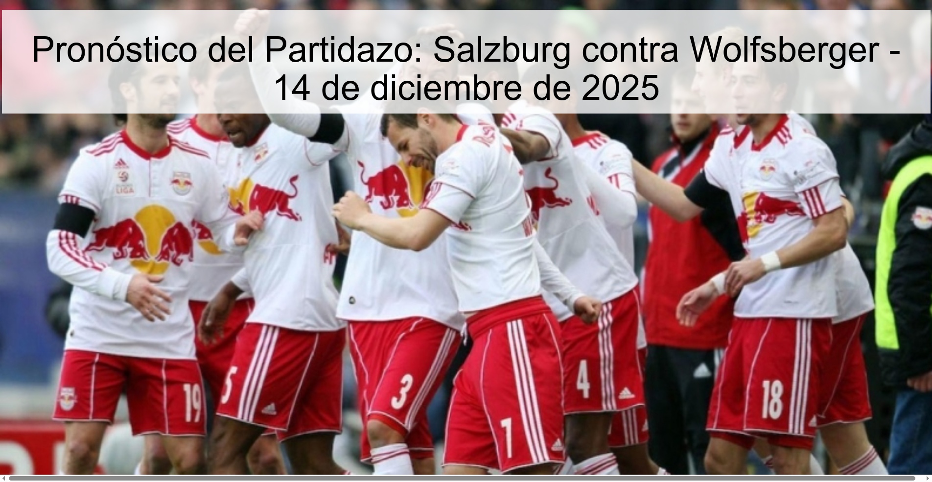 Great Game Prediction: Salzburg vs. Wolfsberger - December 14, 2025