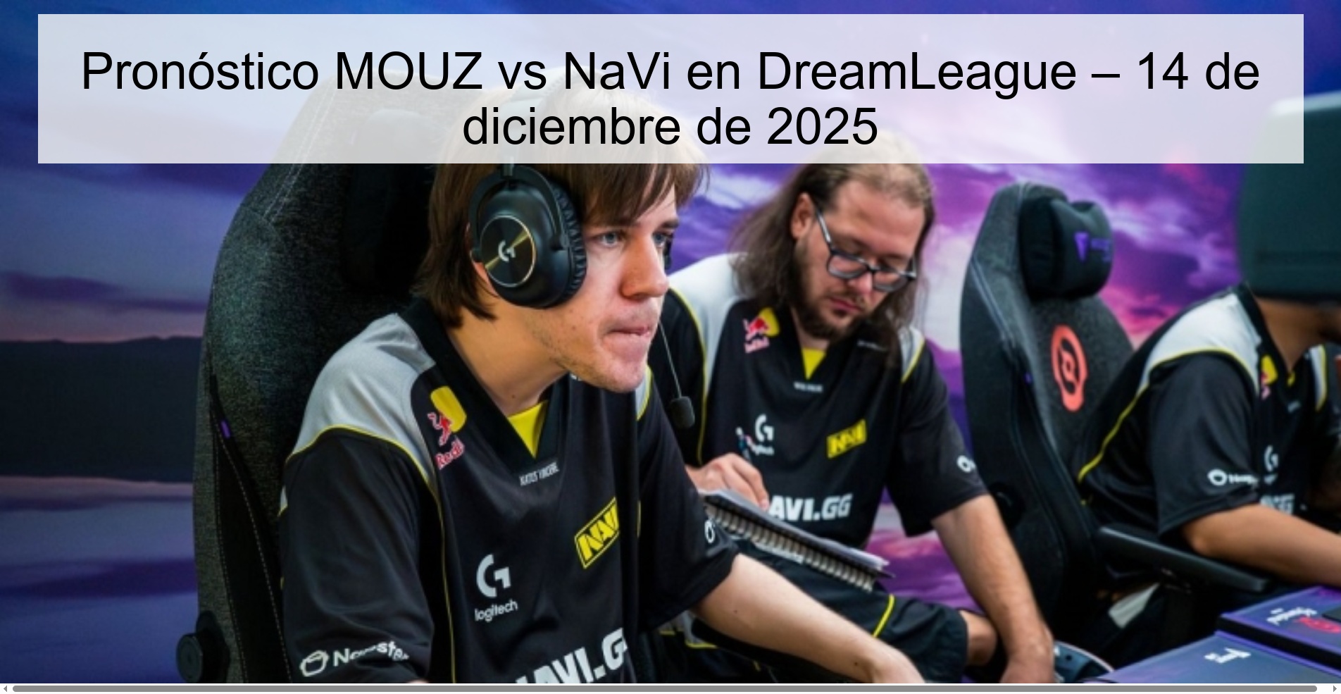 MOUZ vs NaVi Prediction in DreamLeague – December 14, 2025
