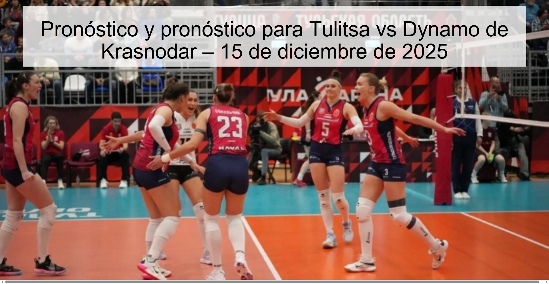 Tip and prediction for Tulitsa vs Dynamo Krasnodar – December 15, 2025