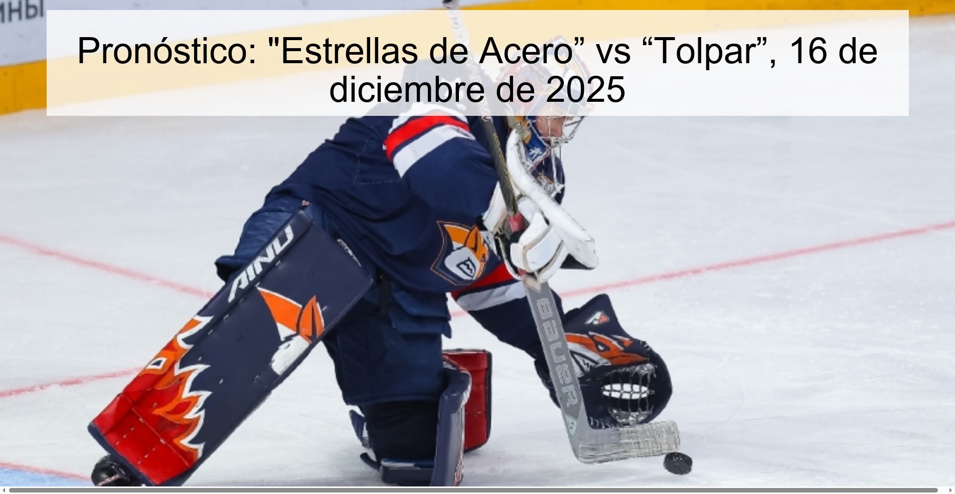 Pronóstico: 