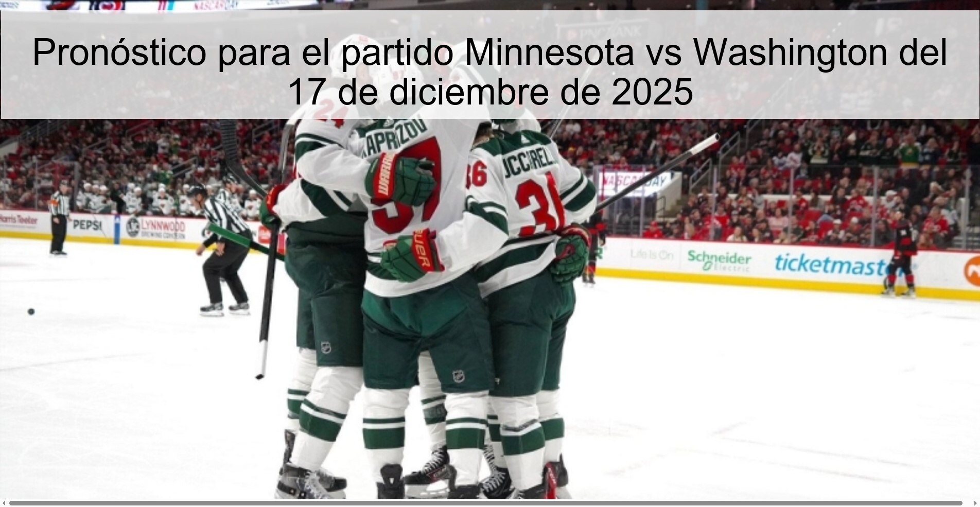 Prediction for the Minnesota vs Washington game on December 17, 2025