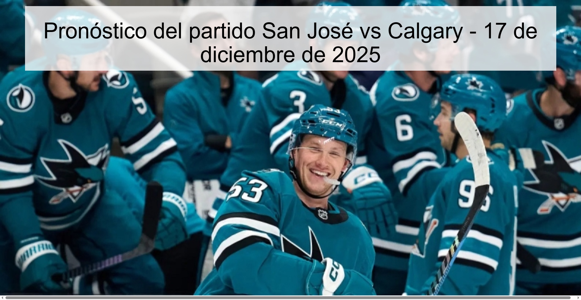 San Jose vs Calgary Prediction – December 17, 2025