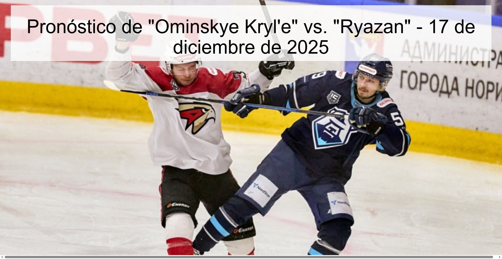 Pronóstico de 