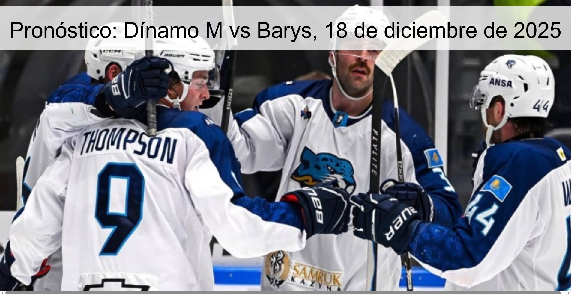 Prediction: Dinamo M vs Barys, December 18, 2025