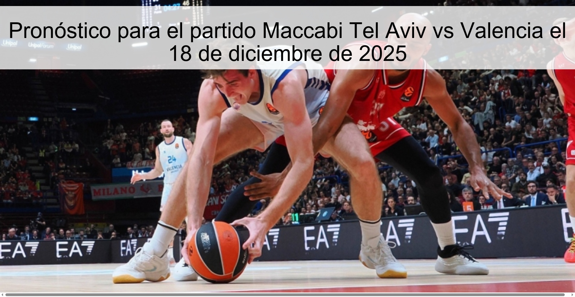 Pronóstico para el partido Maccabi Tel Aviv vs Valencia el 18 de diciembre de 2025 Pronóstico para el partido Maccabi Tel Aviv vs Valencia el 18 de diciembre de 2025