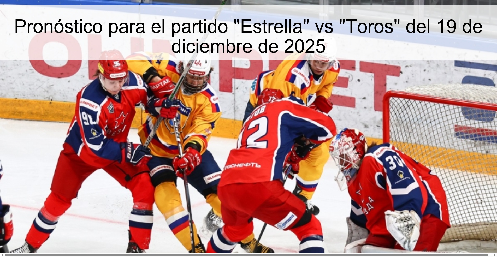 Pronóstico para el partido 