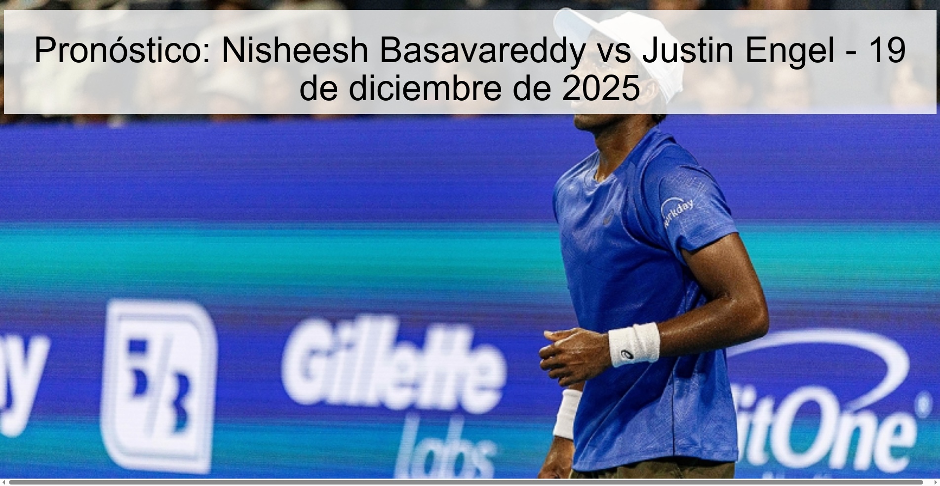 Prediction: Nisheesh Basavareddy vs Justin Engel – December 19, 2025
