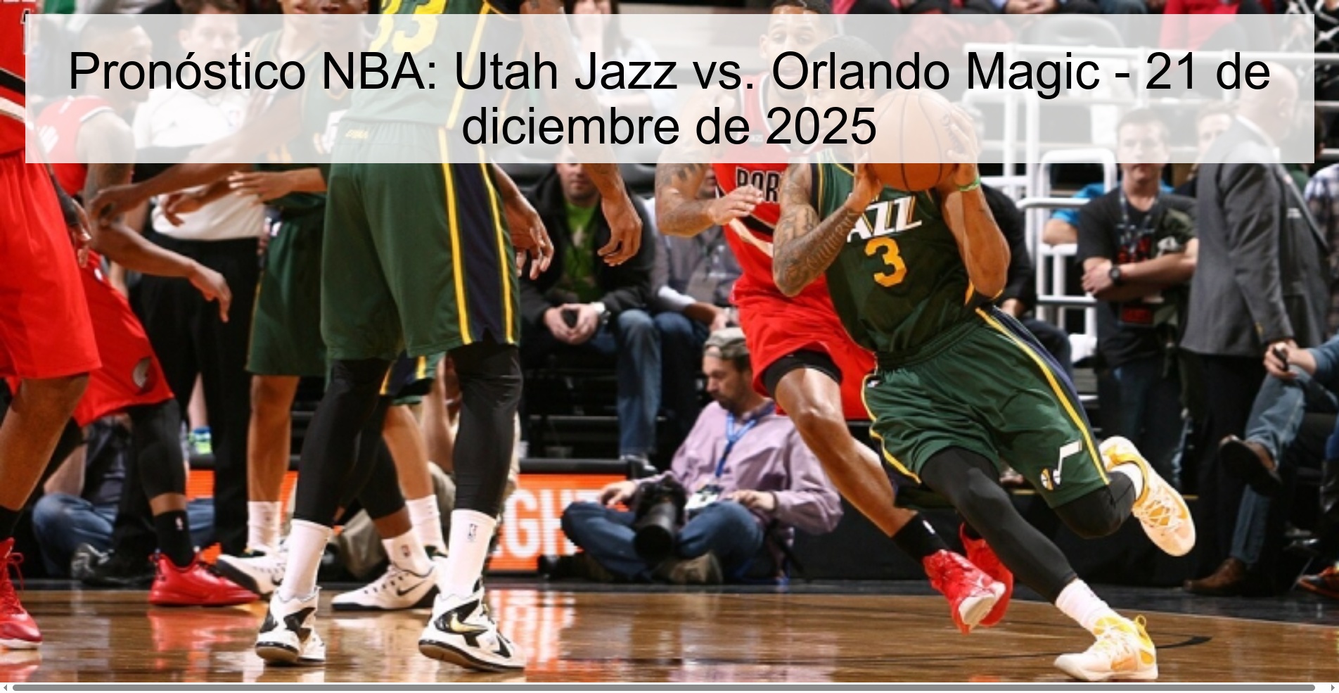 Pronóstico NBA: Utah Jazz vs. Orlando Magic - 21 de diciembre de 2025