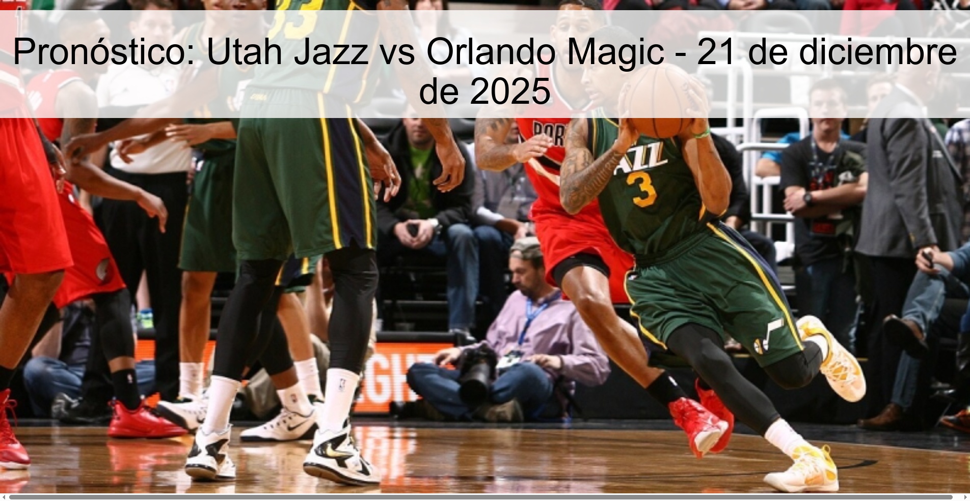 Prediction: Utah Jazz vs Orlando Magic - December 21, 2025
