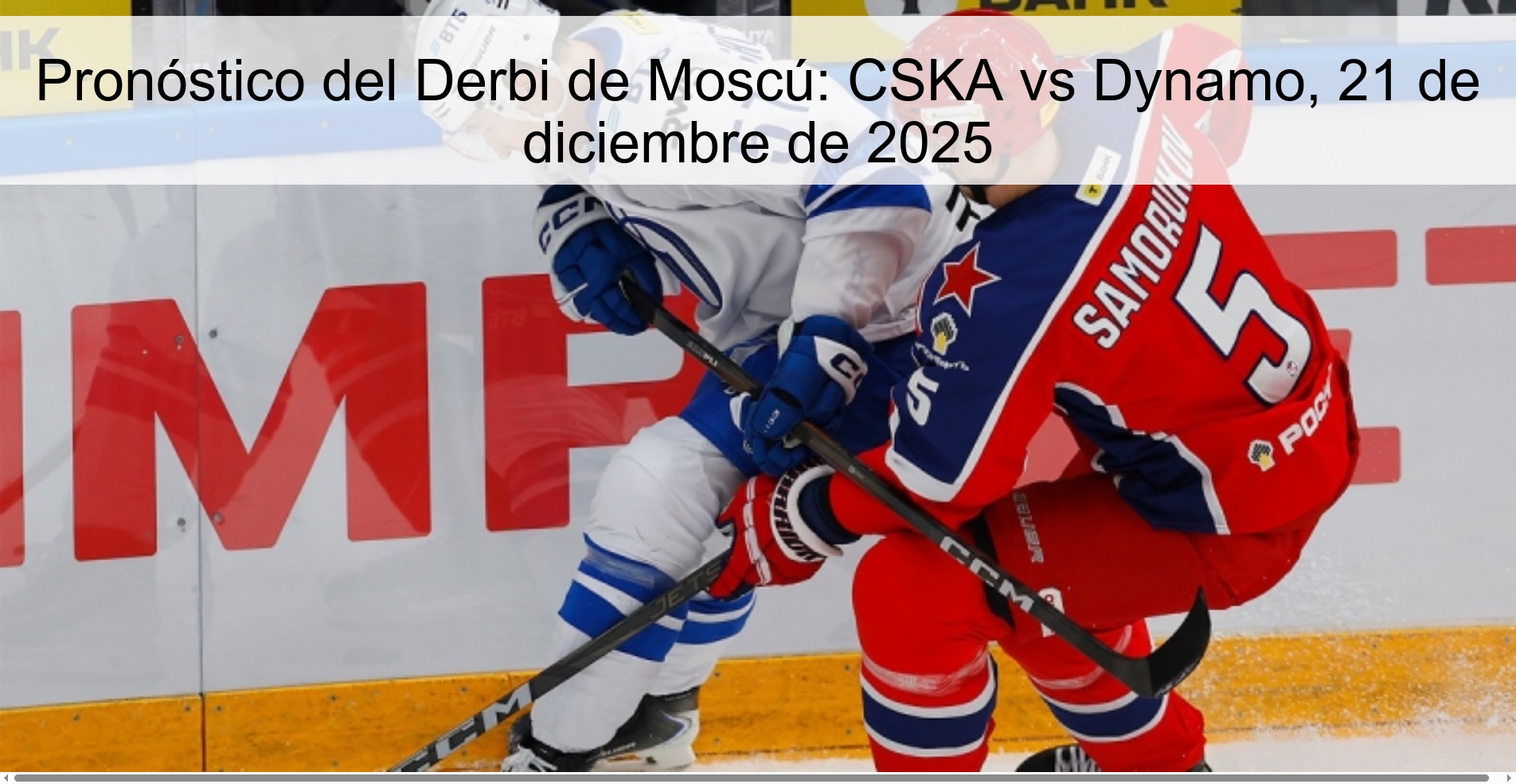 Moscow Derby Prediction: CSKA vs Dynamo, December 21, 2025