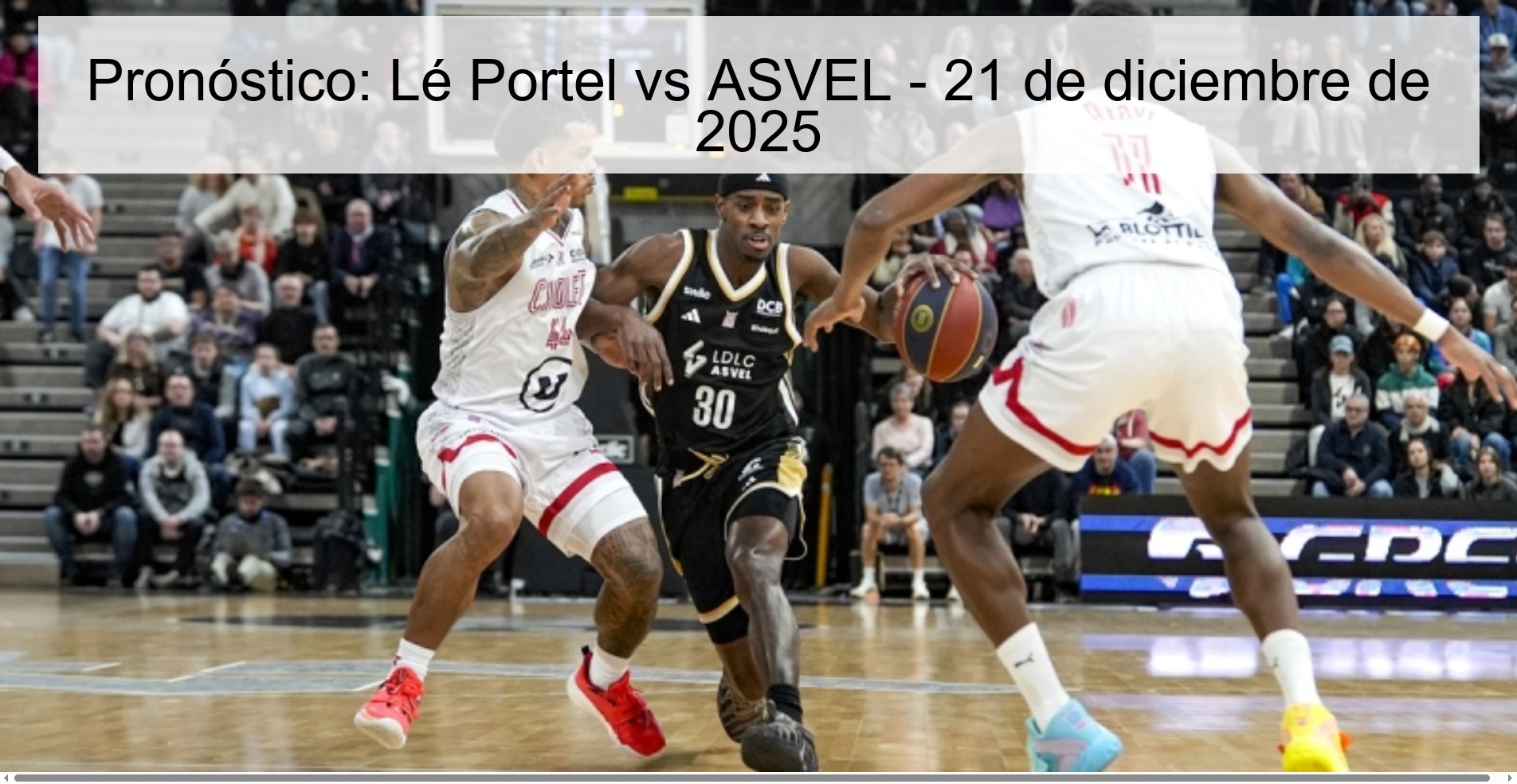 Prediction: Lé Portel vs ASVEL – December 21, 2025