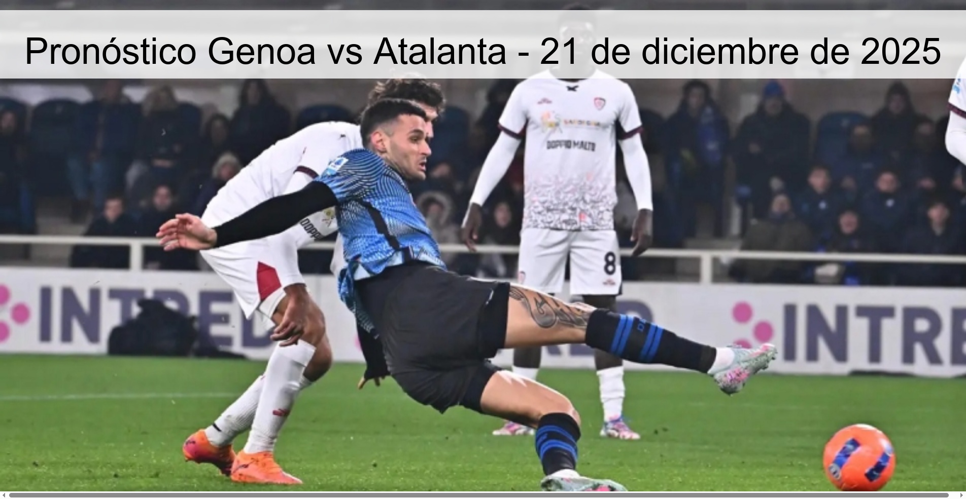 Pronóstico Genoa vs Atalanta - 21 de diciembre de 2025