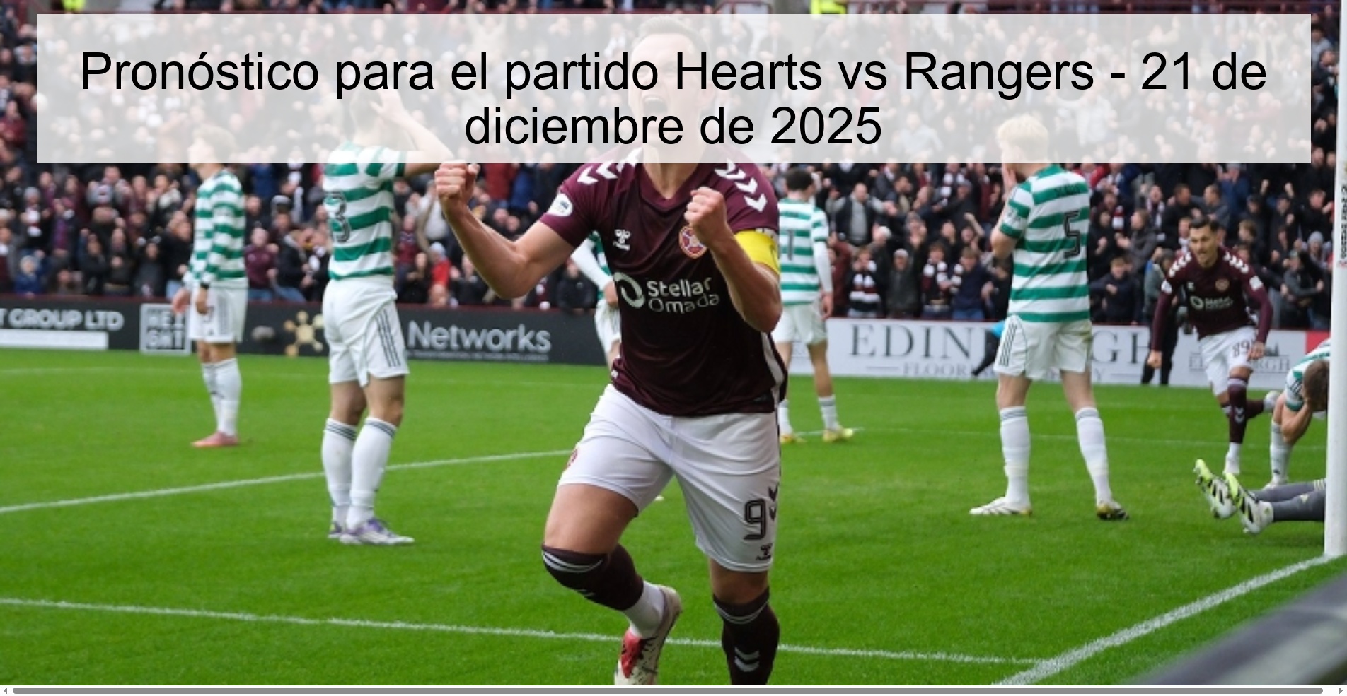 Hearts vs Rangers Prediction – December 21, 2025