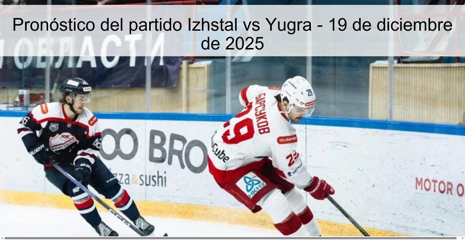 Izhstal vs Yugra Prediction – December 19, 2025