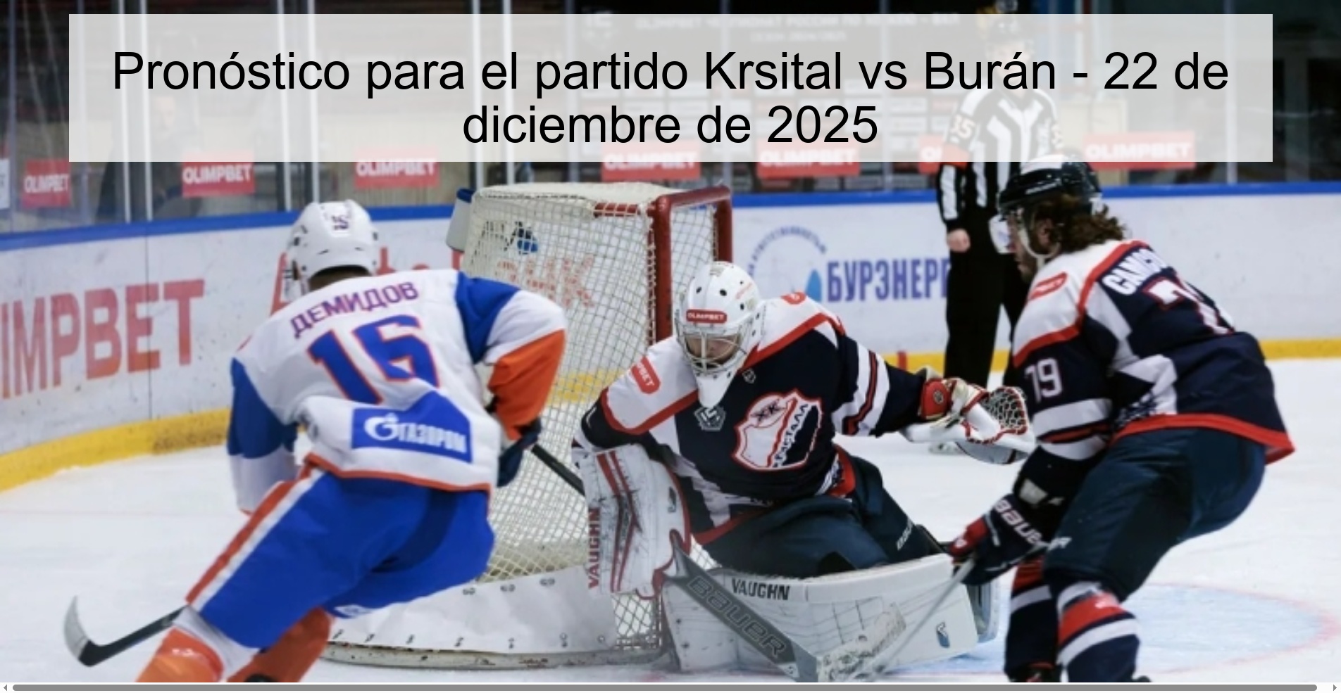 Prediction for the match Krsital vs Burán - December 22, 2025