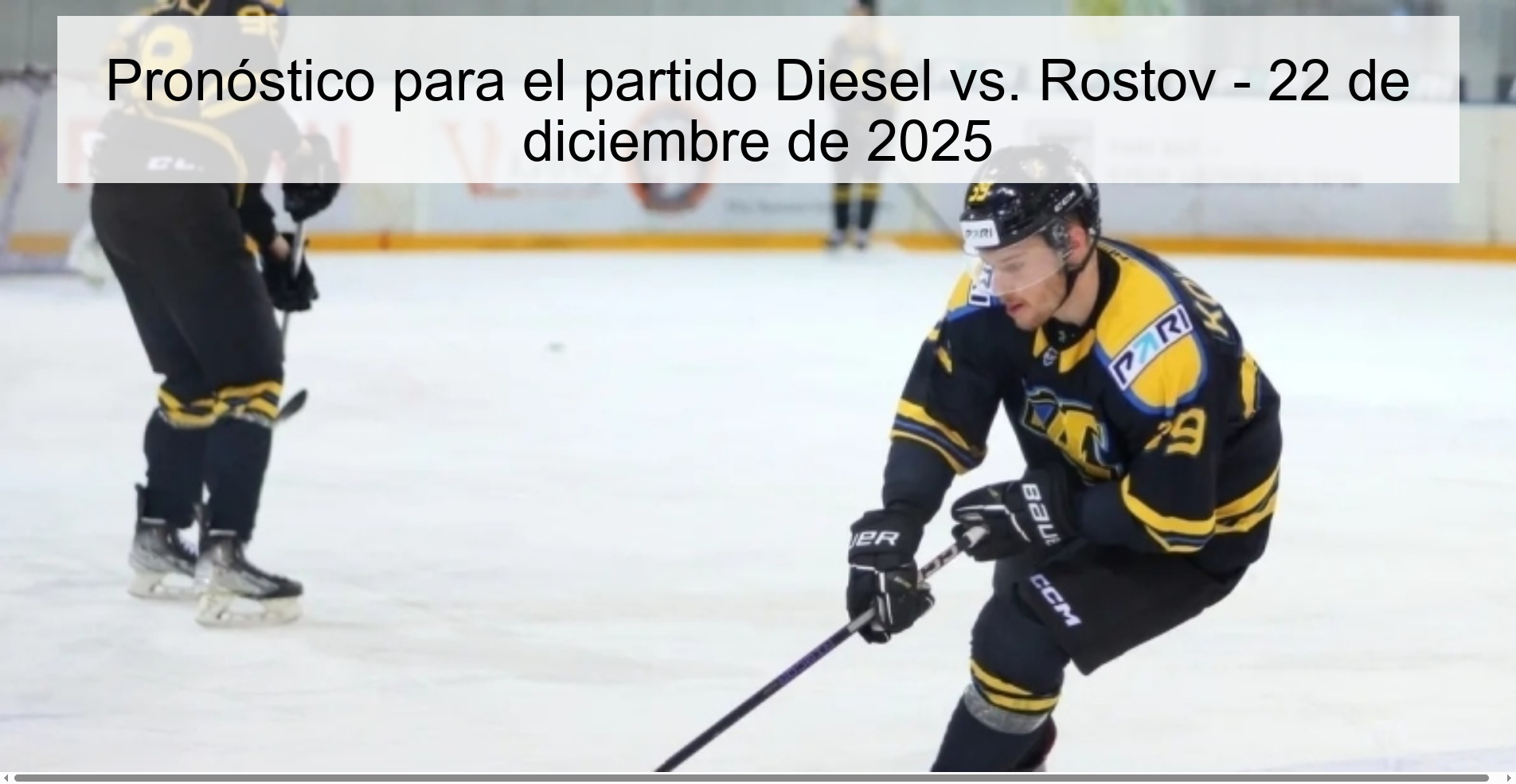 Pronóstico para el partido Diesel vs. Rostov - 22 de diciembre de 2025