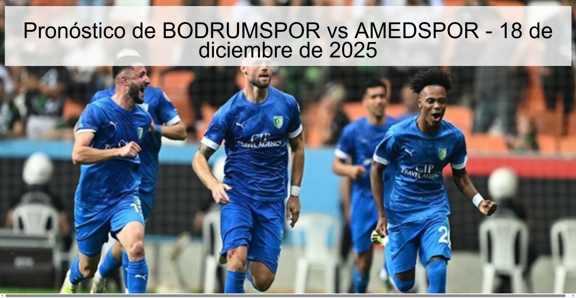 Pronóstico de BODRUMSPOR vs AMEDSPOR - 18 de diciembre de 2025