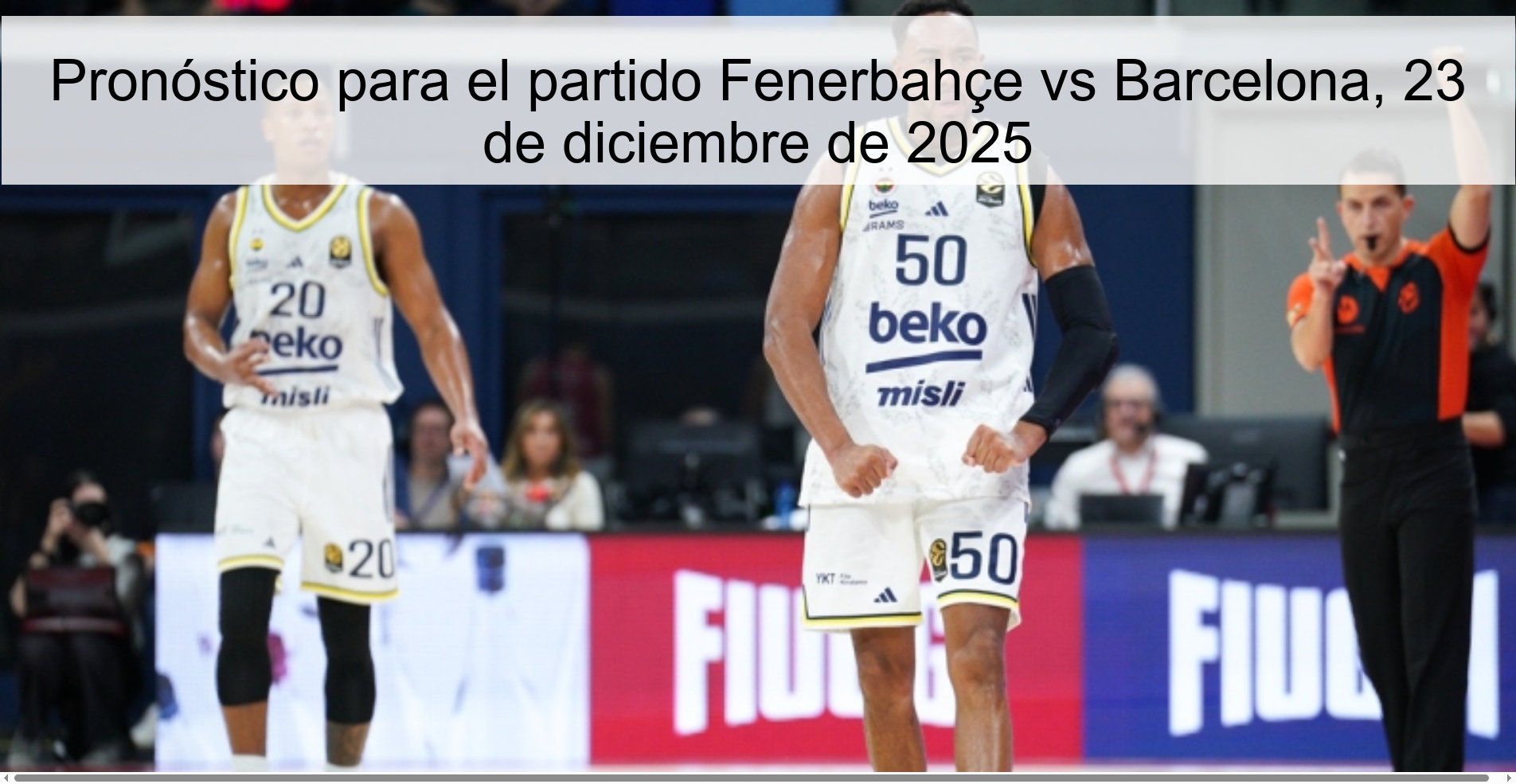 Prediction for the Fenerbahçe vs Barcelona match, December 23, 2025
