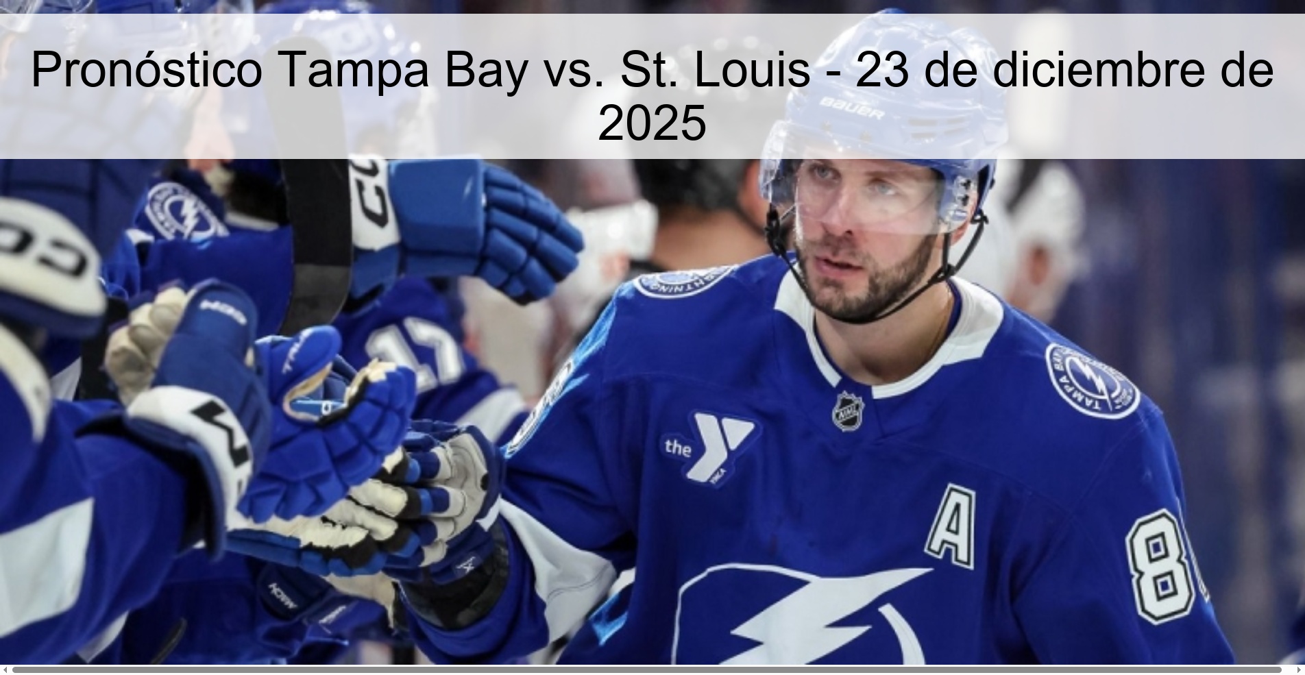 Pronóstico Tampa Bay vs. St. Louis - 23 de diciembre de 2025