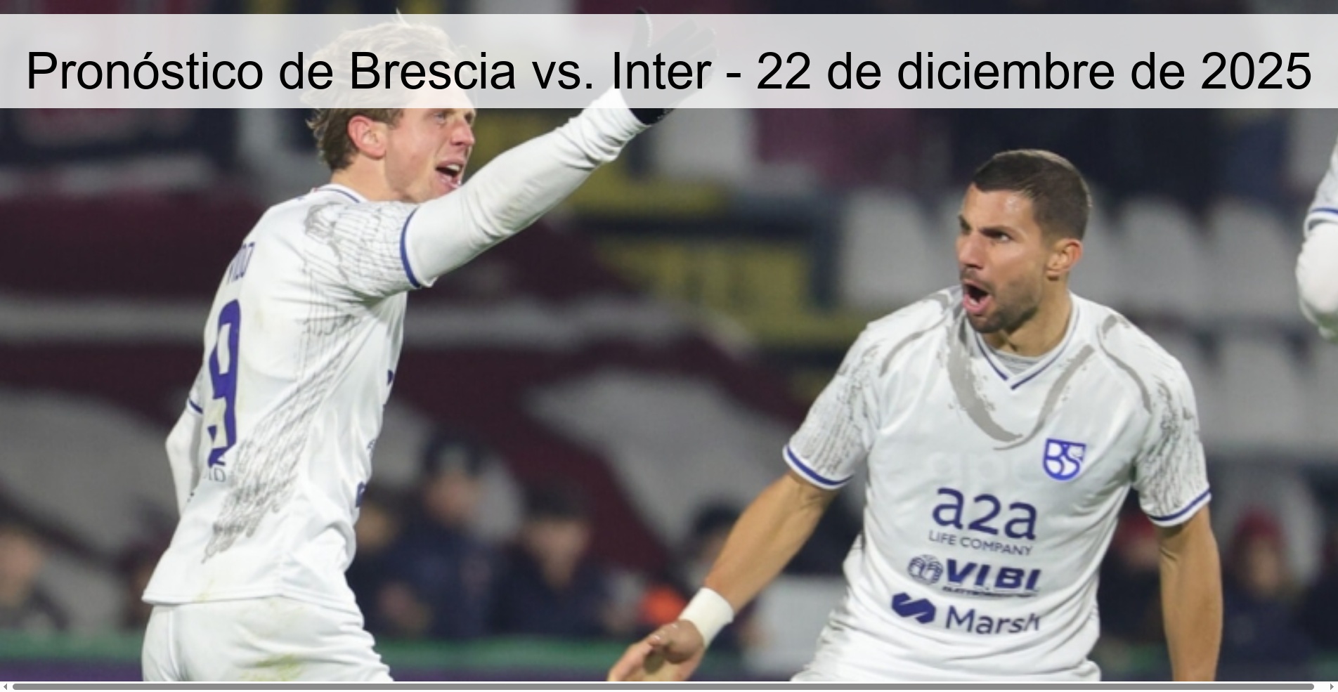 Brescia vs. Prediction Inter - December 22, 2025