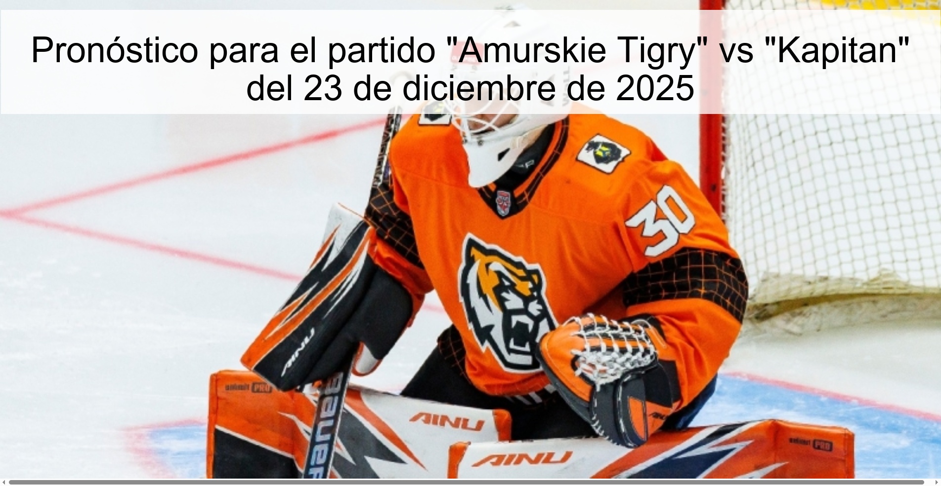 Pronóstico para el partido 