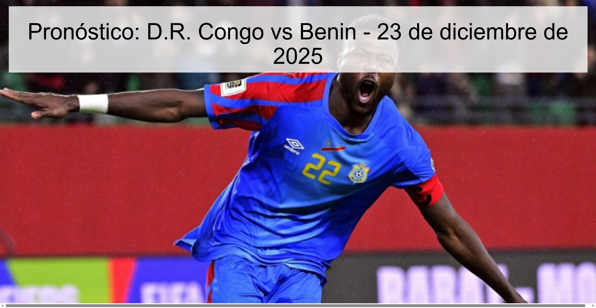 Prediction: DR Congo vs Benin – December 23, 2025
