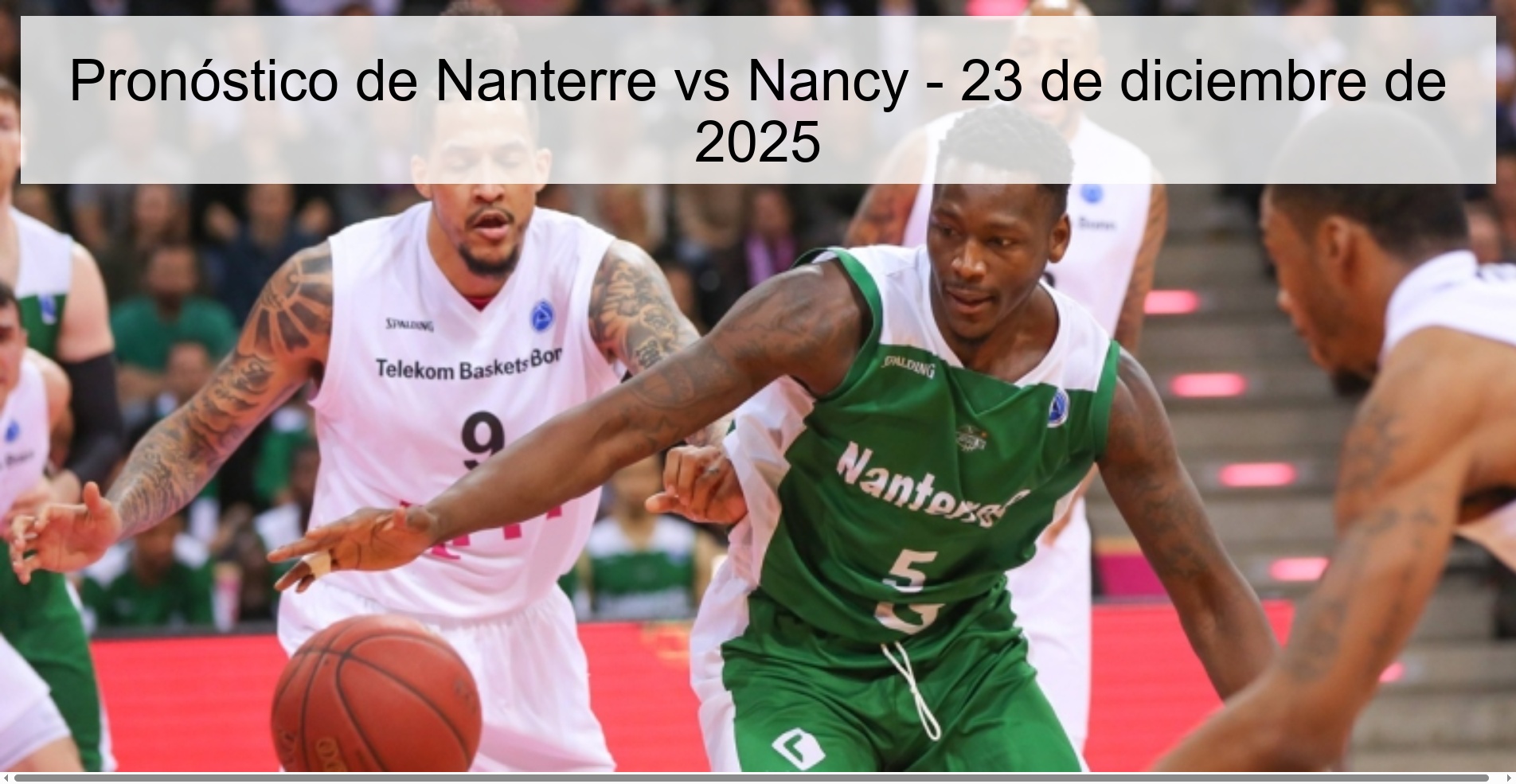Nanterre vs Nancy Prediction – December 23, 2025