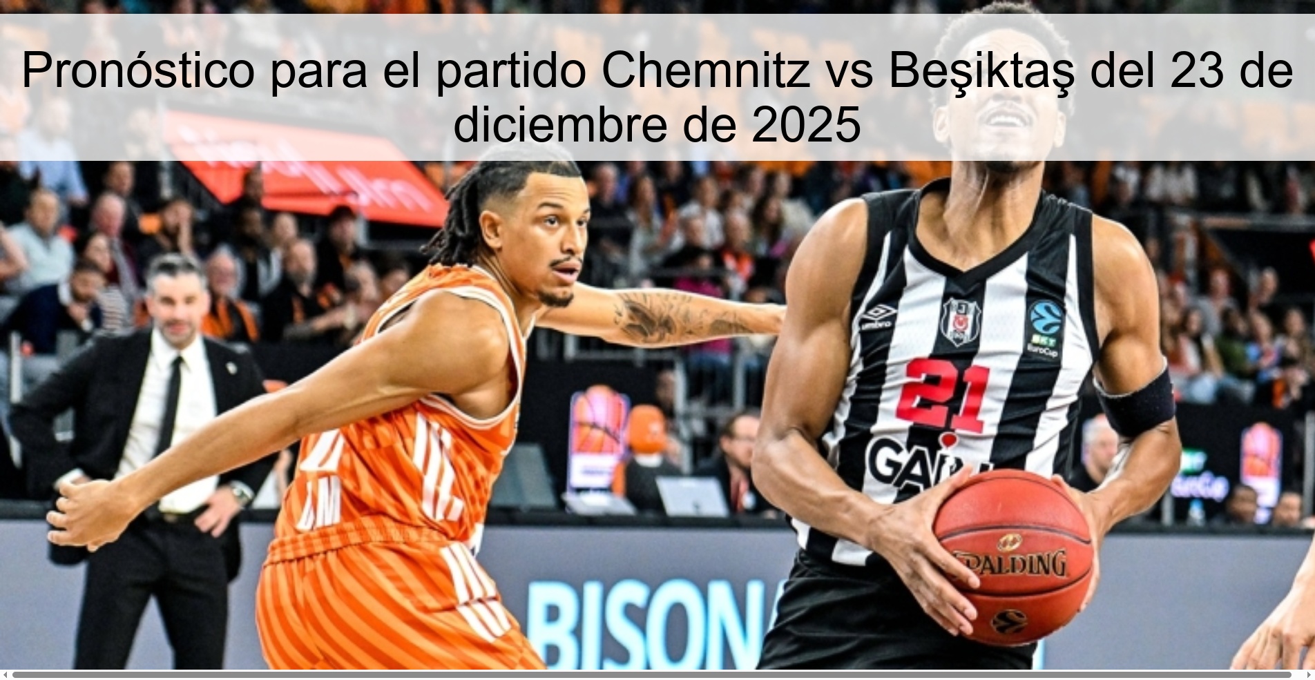 Prediction for the match Chemnitz vs Beşiktaş on December 23, 2025