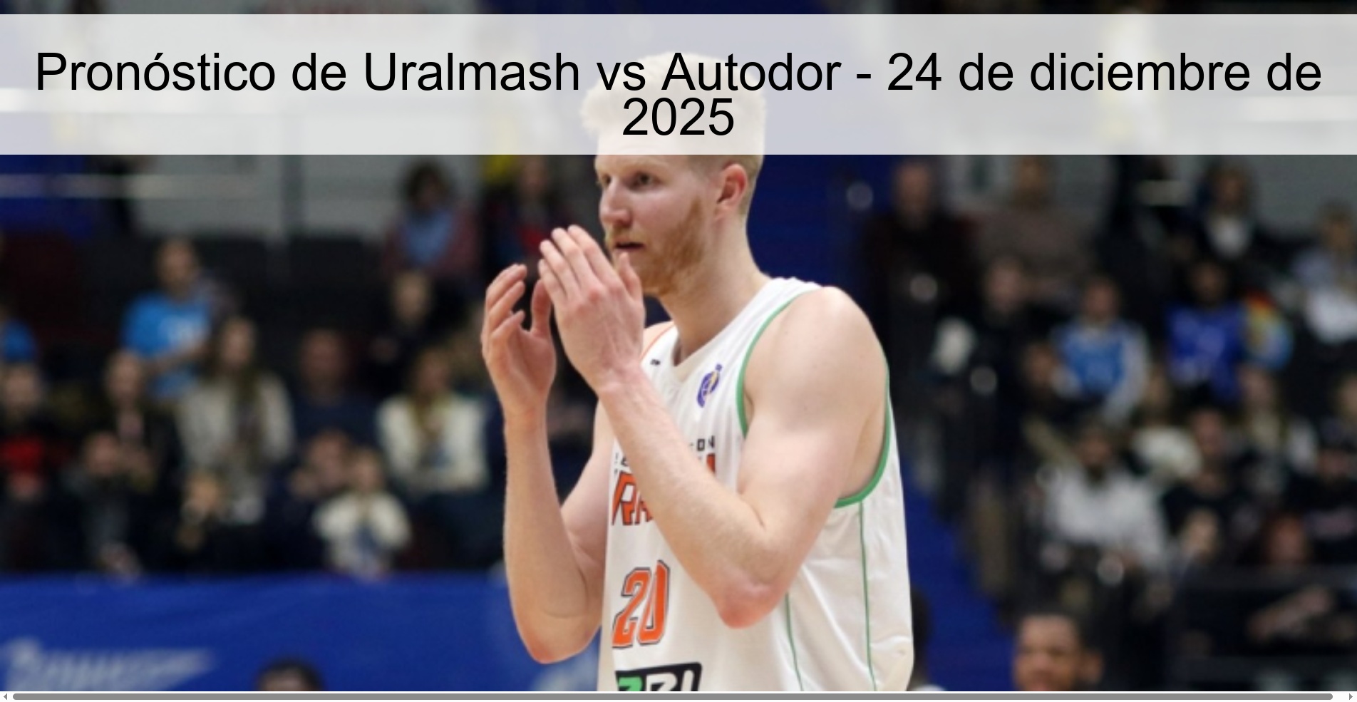 Pronóstico de Uralmash vs Autodor - 24 de diciembre de 2025