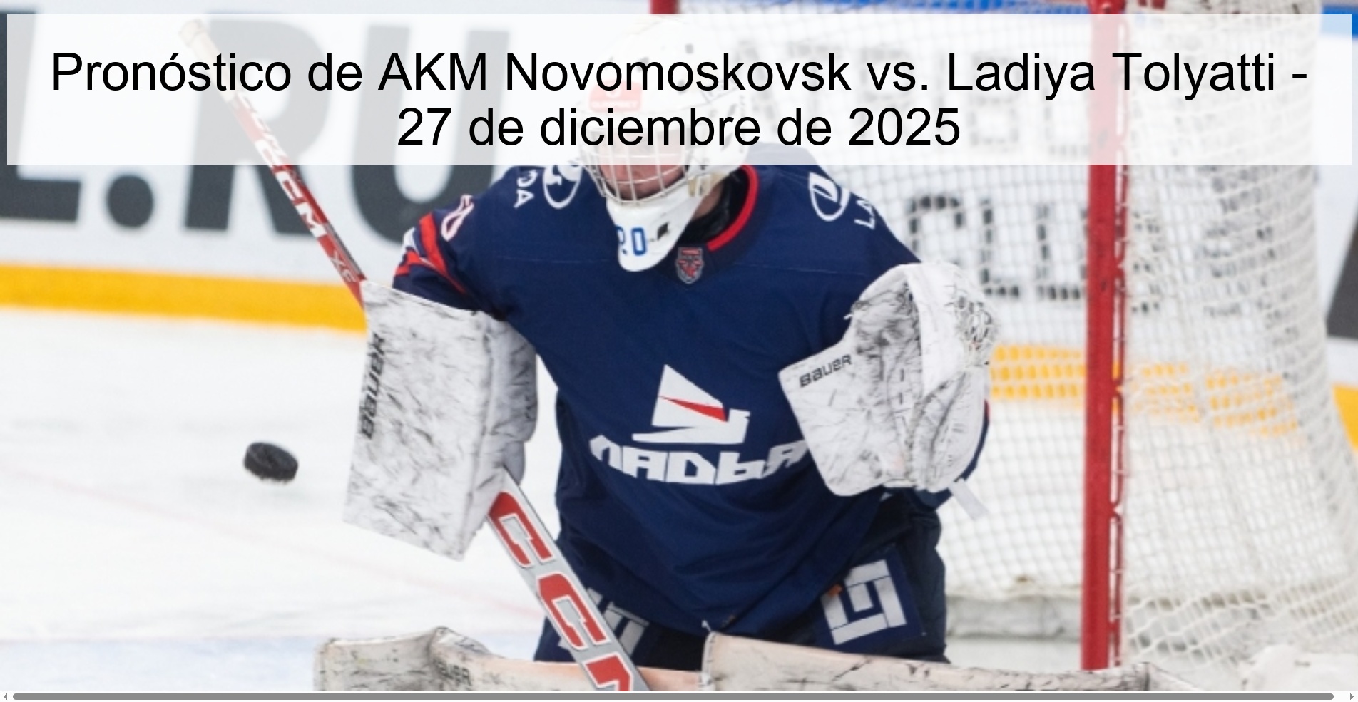 AKM Novomoskovsk vs. Prediction Ladiya Tolyatti - December 27, 2025